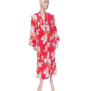 Parisien Modern Floral Kimono Kavango Size S Made in India of 100% Viscose